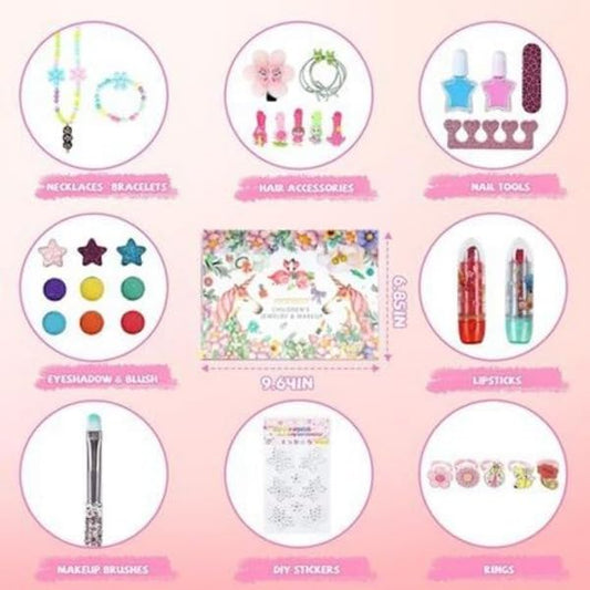 Unicorn Dreamland Makeup & Jewelry Kit