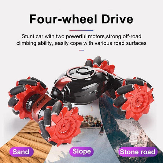 2-in-1 Gesture-Sensing Stunt Car