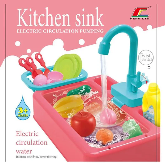 Kitchen Sink Set Realistic with Accessories